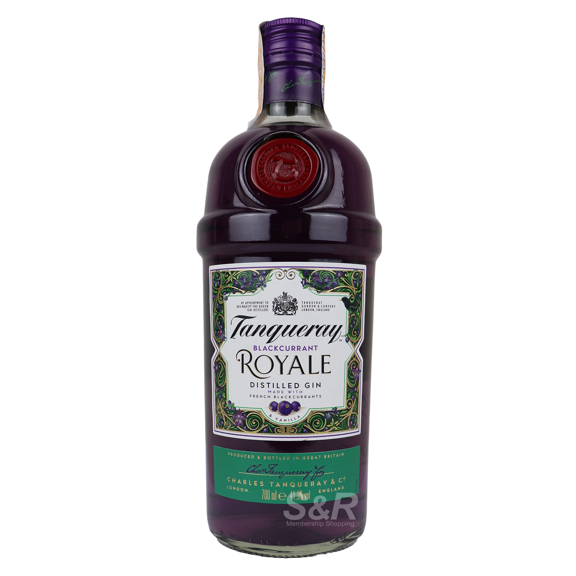 Tanqueray Blackcurrant Royale Gin 700mL Tanqueray Blackcurrant Royale Gin 700mL